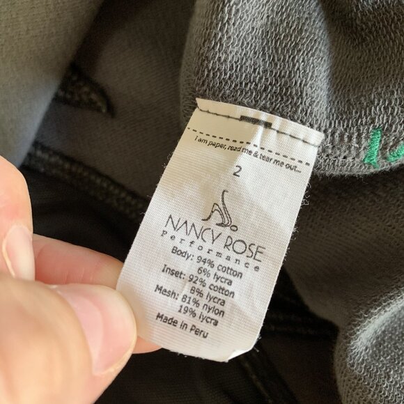 Nancy Rose Performance Womens Sweater 2 Gray Pullover Athleisure Gym Training - Picture 5 of 5